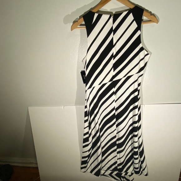 Alfani Pleated Asymmetrical Ham Dress - Picture 5 of 5